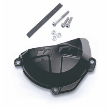 Защита крышки сцепления черная EXC F250 350 17 22 - миниатюра 1