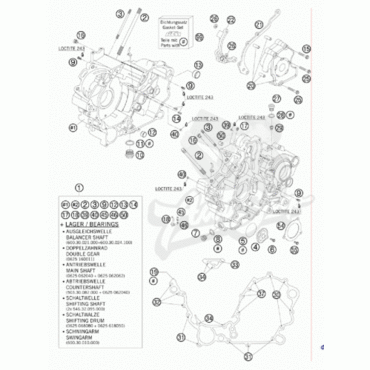 KTM адаптер привода сцепления 950 / 990 ( 60032063000 ) - миниатюра 1