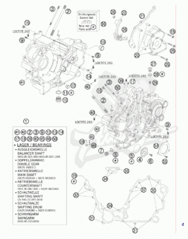 KTM адаптер привода сцепления 950 / 990 ( 60032063000 )