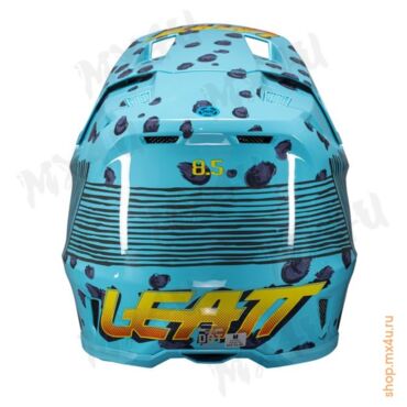 Кроссовый шлем 8.5 V25 Cheetah - Бирюзовый - миниатюра 1