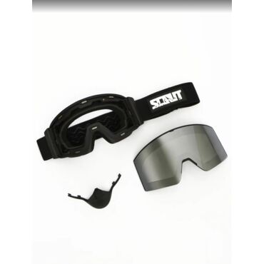 Scout Очки HB 20A с подогревом Vision X Heated Goggles Black, Silver lens - миниатюра 3