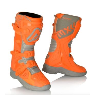 Acerbis Мотоботы детские X Team JR Orange Grey - миниатюра 1