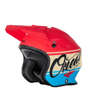 Oneal Шлем открытый Slat VX1 Красный Cиний