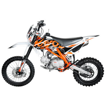 Питбайк KAYO BASIC TT125EM 17 14 KRZ (механ. сцепл., эл. стартер) - миниатюра 2
