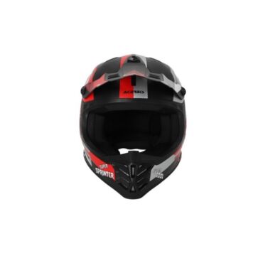 Acerbis Шлем детский Profile Junior Black Red - миниатюра 3