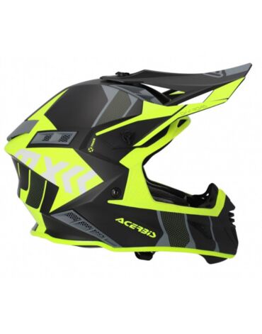 Acerbis Шлем кроссовый X Track 22 06 Black Fluo Yellow