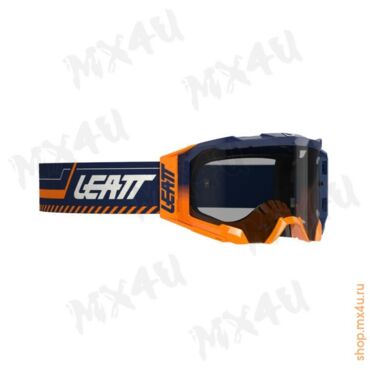 Маска кросс Velocity 5.5 Orange Clear 83 VLT - миниатюра 1