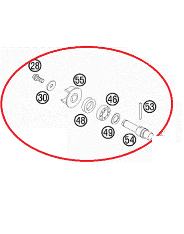 Рем. Комплект помпы KTM85(03 17)/HQ85(14 17), original