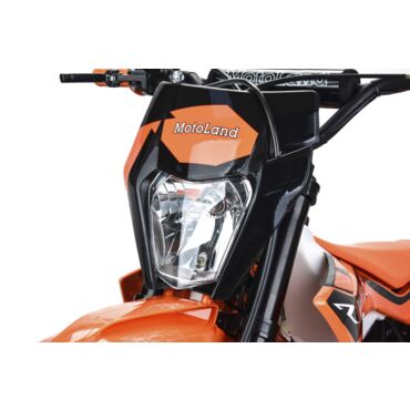 Питбайк Motoland 125 SX 125 E 17 14 оранжевый - миниатюра 4