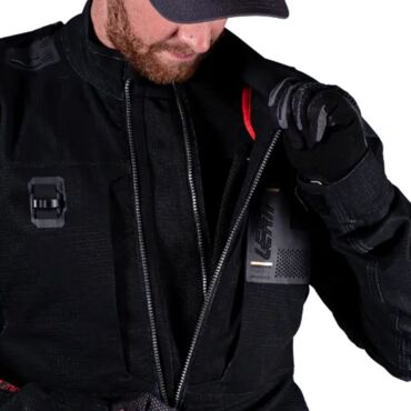 Leatt Мотокуртка ADV Rally 5.5 Men 2026 Stealth - миниатюра 2