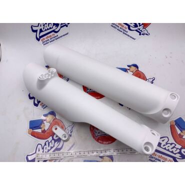 Husqvarna FORK PROTECTION SET WHITE защита перьев (белая ) без наклеек TC FC 16 22 // TE FE 17 23 // 701 17 19 ( 2500109410028 ) - миниатюра 4