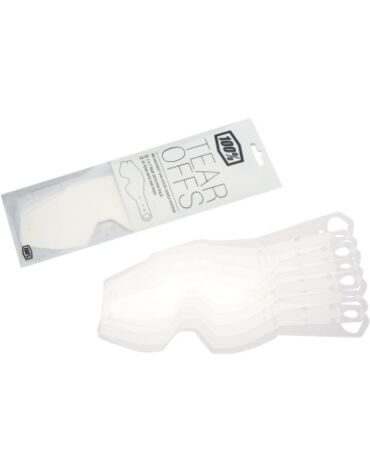 Линзы отрывные 100% Tear Offs Laminated