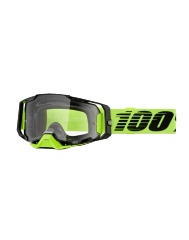 100% Очки Armega Neon Yellow / Clear