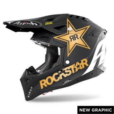 Шлем AIROH AVIATOR 3 ROCKSTAR 22 (Матовый) - миниатюра 2