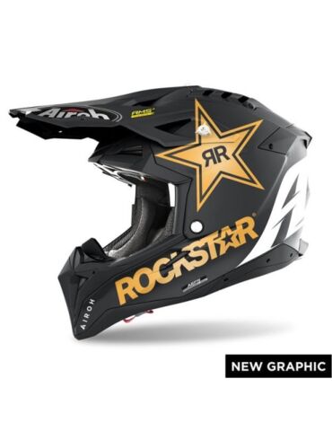 Шлем AIROH AVIATOR 3 ROCKSTAR 22 (Матовый)