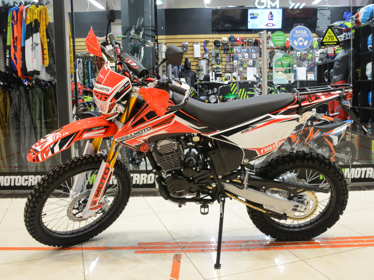 Мотоцикл эндуро Regulmoto Sport 003 250 ПТС Красный