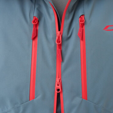 Dragonfly Куртка горнолыжная утепленная Gravity Man Grey Red 2025 - миниатюра 5