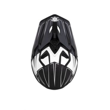 Desment Шлем кроссовый Raptor Black Grey graphic - миниатюра 4