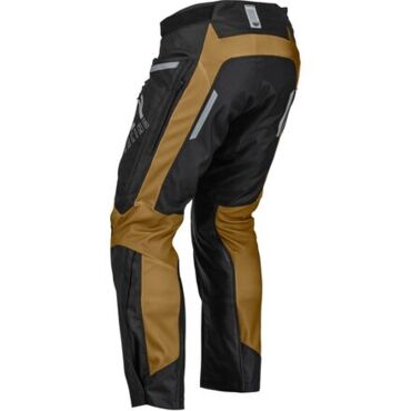 Штаны эндуро Fly Racing PATROL OVERBOOT, Коричневый черный - миниатюра 3