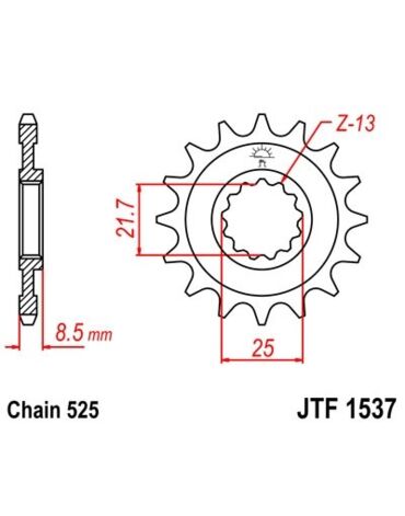 Звезда ведущая JTF1537.17