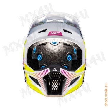 Шлем 3.5 V26 Thermoplastic + 3.5 очки Vizion - Розовый - миниатюра 2