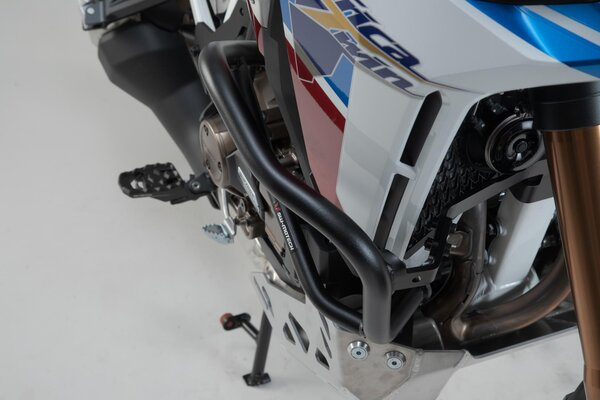 SW Motech Crash bar black дуги защитные низ черные CRF1100 L  Africa Twin Adventure Sports (19 22) // SBL.01.942.10000 B - фото 2