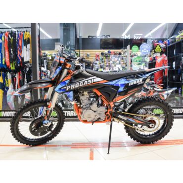 Мотоцикл эндуро PROGASI GAUDI 300CC Orange Blue 21 18 - миниатюра 1