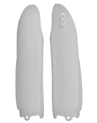 Защита вилки YZ WR125 250 08 14 # YZF250 450 08 09 белая