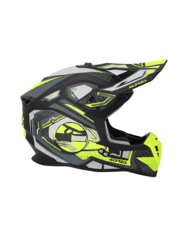 Шлем кроссовый Acerbis LINEAR 22 06 Black Fluo Yellow