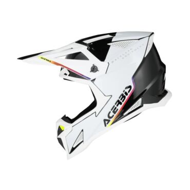 Acerbis Шлем T711 White Black - миниатюра 2
