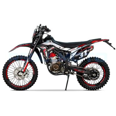 Мотоцикл кроссовый Regulmoto CR Z 350 с ПТС (Черный/ серый) - миниатюра 1