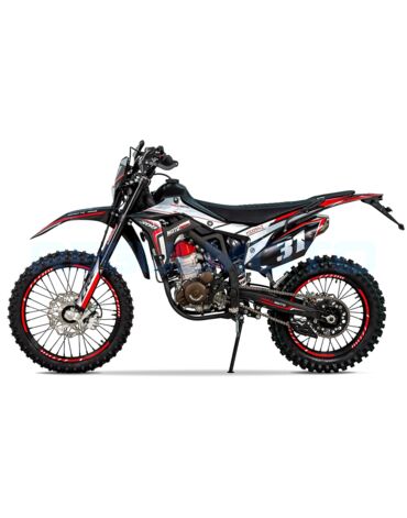 Мотоцикл кроссовый Regulmoto CR Z 350 с ПТС (Черный/ серый)