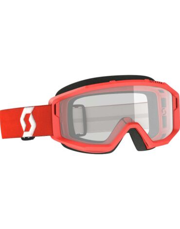 Scott очки кроссовые Primal Red прозрачная линза