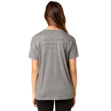 Футболка женская Fox District SS Crew Tee, heather grey (XS, Взрослая  Повседневная) - миниатюра 1
