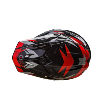 AiM Шлем JK803S Red Black - миниатюра 3