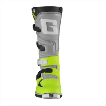 Мотоботы детские Gaerne GXJ Grey Yellow Fluo - миниатюра 2