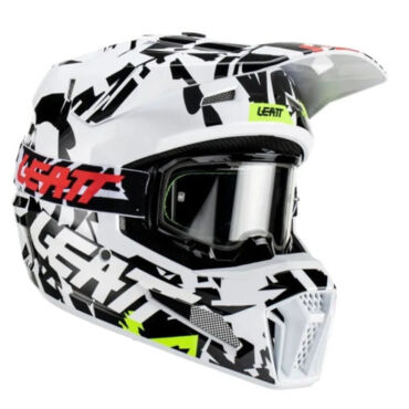 Leatt Шлем кроссовый 3.5 V23 Zebra - миниатюра 2