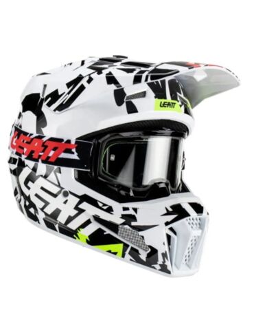 Leatt Шлем кроссовый 3.5 V23 Zebra