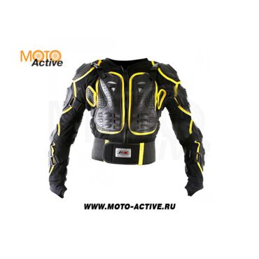 Черепаха защитная ATAKI SC P114 черная Hi Viz желтая - миниатюра 5
