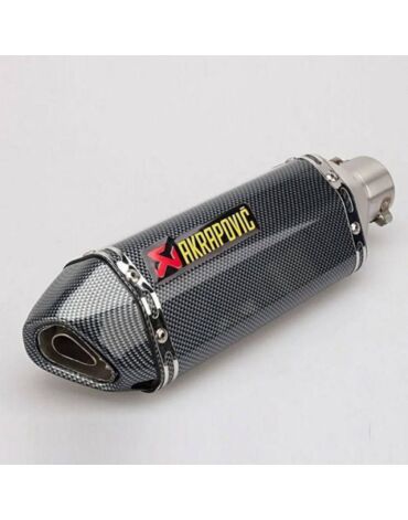 Глушитель AKRAPOVIC (длина 370мм)