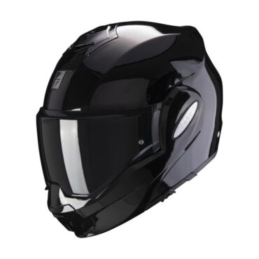Scorpion Exo Мотошлем Exo Tech Evo Solid Черный - миниатюра 1