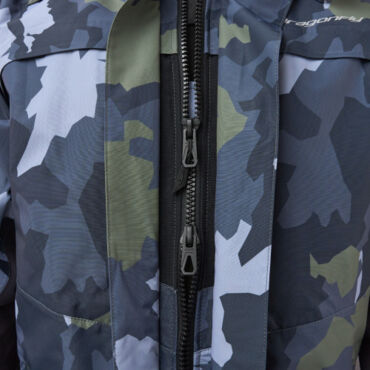 Dragonfly Куртка мембранная Quad Pro Man 2025 Green Camo - Black - миниатюра 6