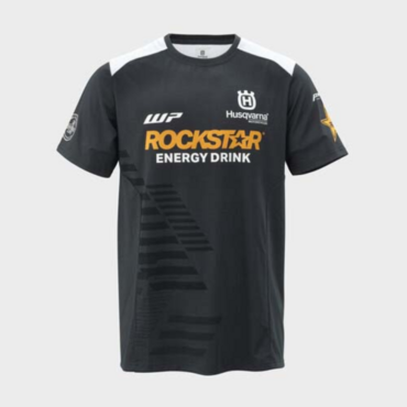 Футболка Husqvarna RS Replica Team Tee, black (L, Взрослая  Повседневная) - миниатюра 2