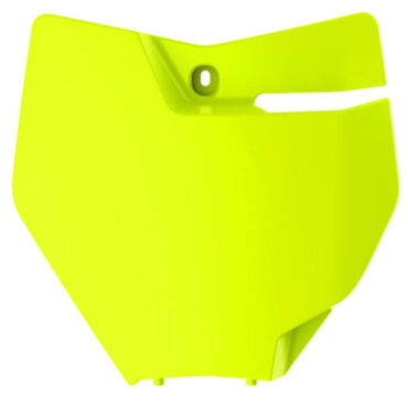 Панель номерная передняя KTM Кросс (2019 2022), Neon Yellow - миниатюра 1