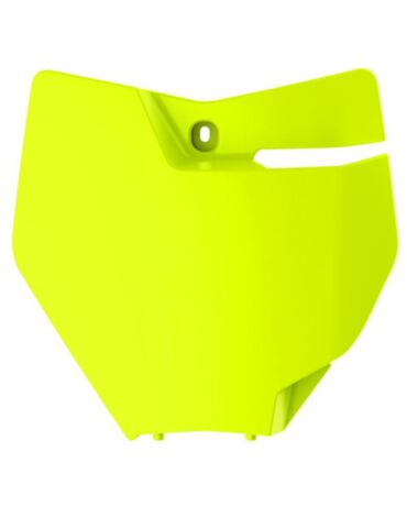 Панель номерная передняя KTM Кросс (2019 2022), Neon Yellow