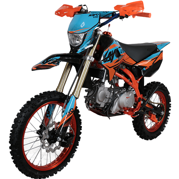 Питбайк KAYO EVOLUTION YX140EM 17 14 KRZ (механ. сцепл., эл. стартер 2022 г.) - фото 2