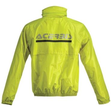 Acerbis Костюм дождевой Logo Black Yellow - миниатюра 4