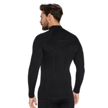 Brubeck Футболка мужская Extreme Merino Черный - миниатюра 1
