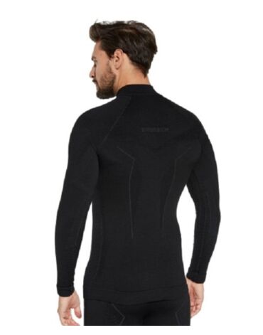 Brubeck Футболка мужская Extreme Merino Черный