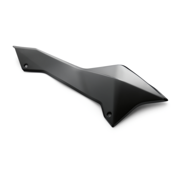 KTM SIDE COVER R S BLACK спойлер передний правый ( низ ) черный / без наклеек 690 R / SMC14 18 ( 7650814200030 ) - миниатюра 1